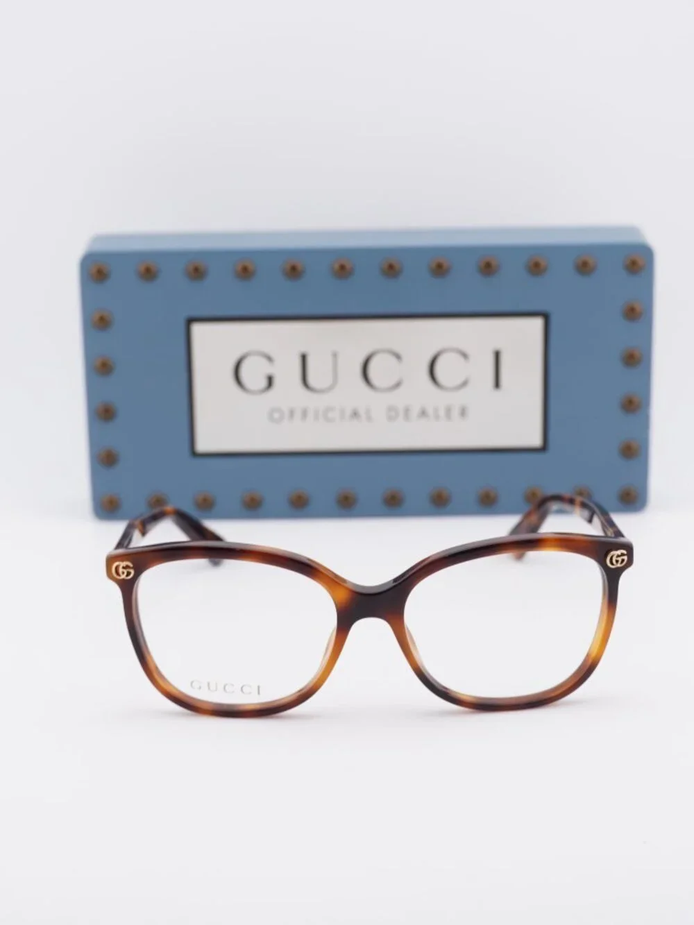 Gucci GG1816O 006 Cat Eye Eyeglasses - Havana 54mm